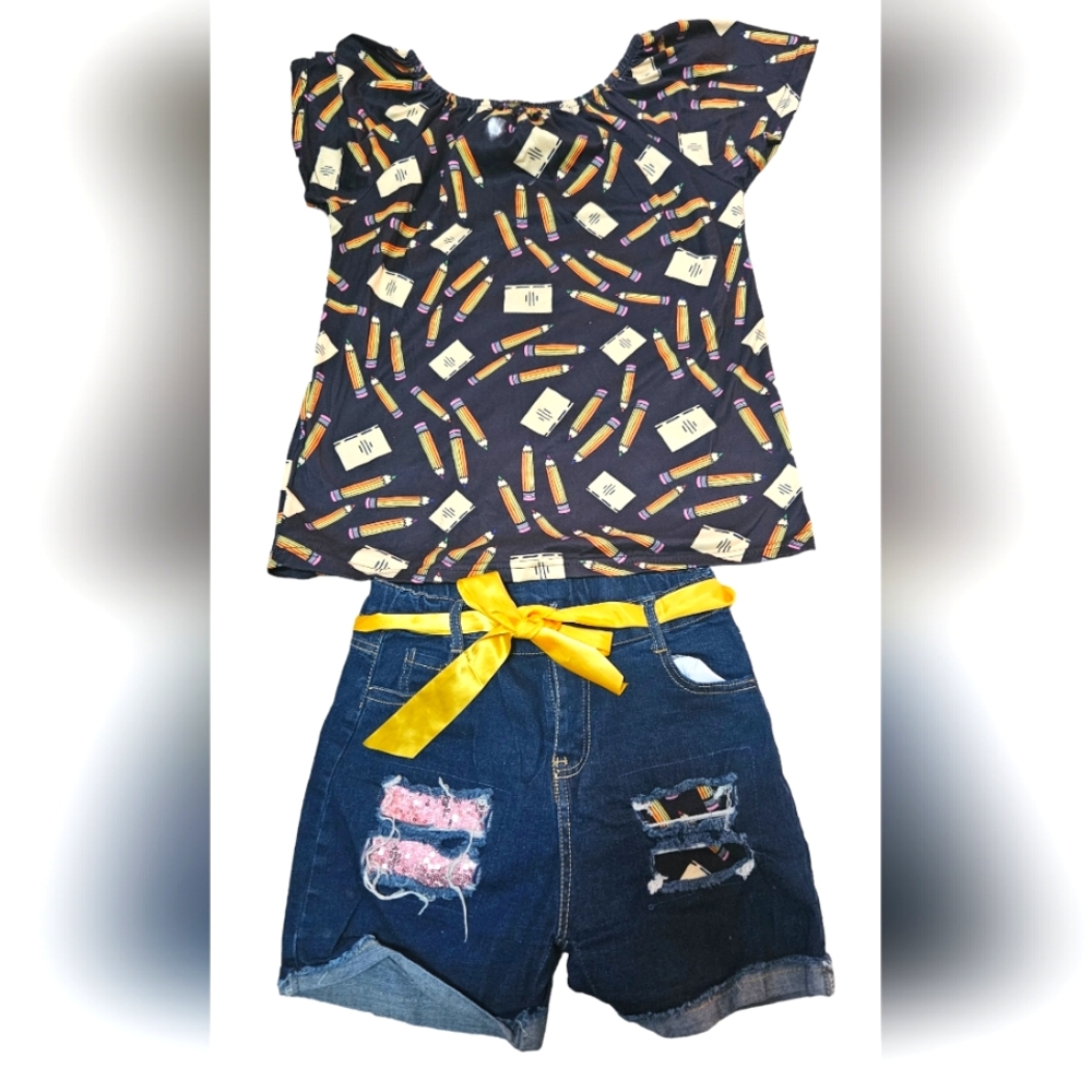 Girls short set